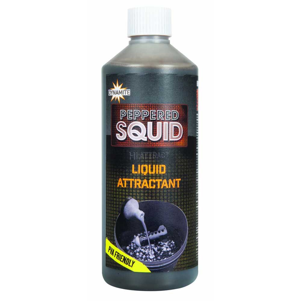 Купить Dynamite baits ADY041688 Peppered Squid 500ml Жидкая добавка к приманке Brown 7ft.ru в интернет магазине Семь Футов