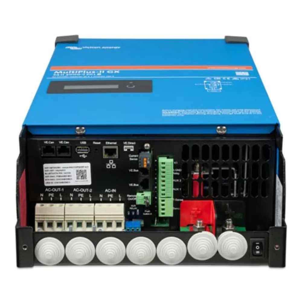 Купить Victron energy nt-1437 инвертор Multiplus II GX 3000VA 70A 24V Blue 52x30x16 506 x 275 x 147 mm 7ft.ru в интернет магазине Семь Футов