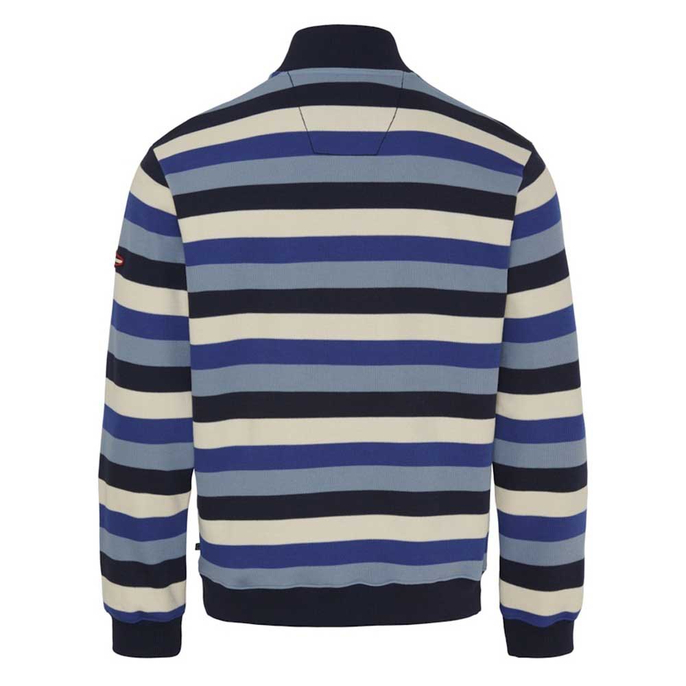 Купить Sea ranch 23-7-5024-4138-XXL Свитер с полумолнией Hutchinson Многоцветный Dark Navy Multi Stripe 2XL 7ft.ru в интернет магазине Семь Футов