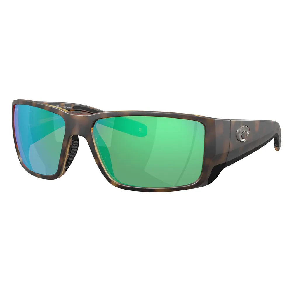 Купить Costa 06S9078-90781560 поляризованные солнцезащитные очки Blackfin pro Matte Tortoise Green Mirror 580G/CAT3 7ft.ru в интернет магазине Семь Футов