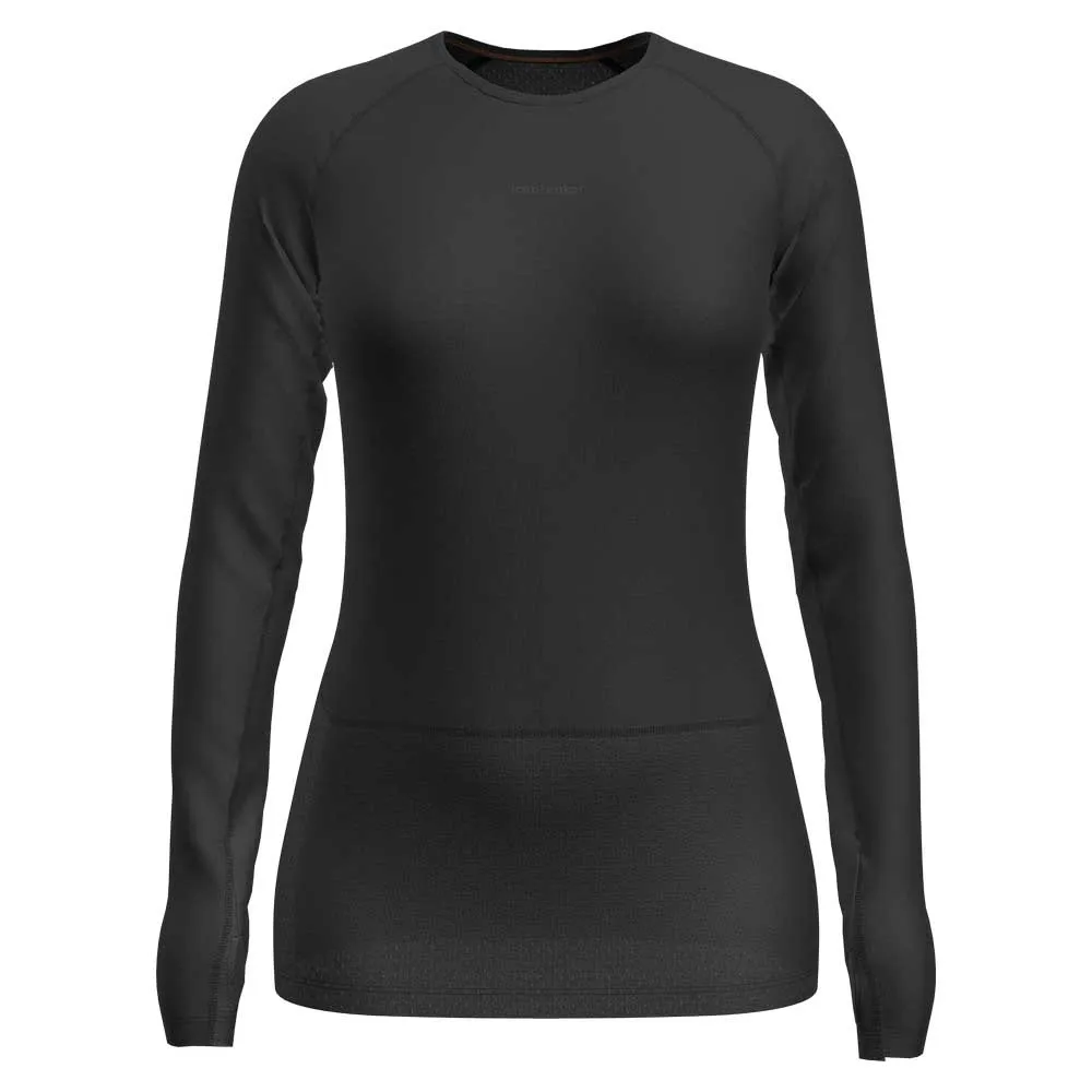 Купить Icebreaker 0a579p001s Базовый слой с длинным рукавом Merino 200 Zoneknit Black 30x25x2 7ft.ru в интернет магазине Семь Футов