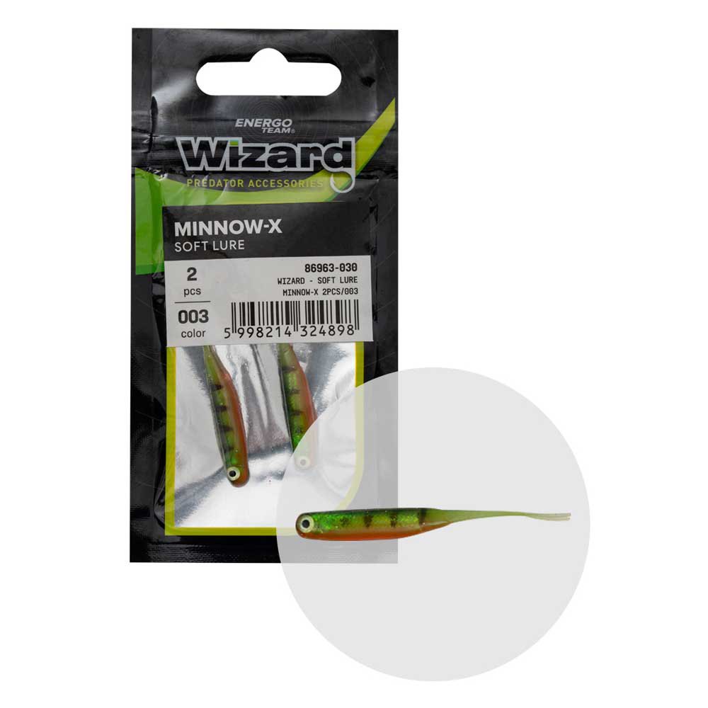 Купить Wizard 86963020 Minnow-X Мягкая приманка 50 mm  002 7ft.ru в интернет магазине Семь Футов