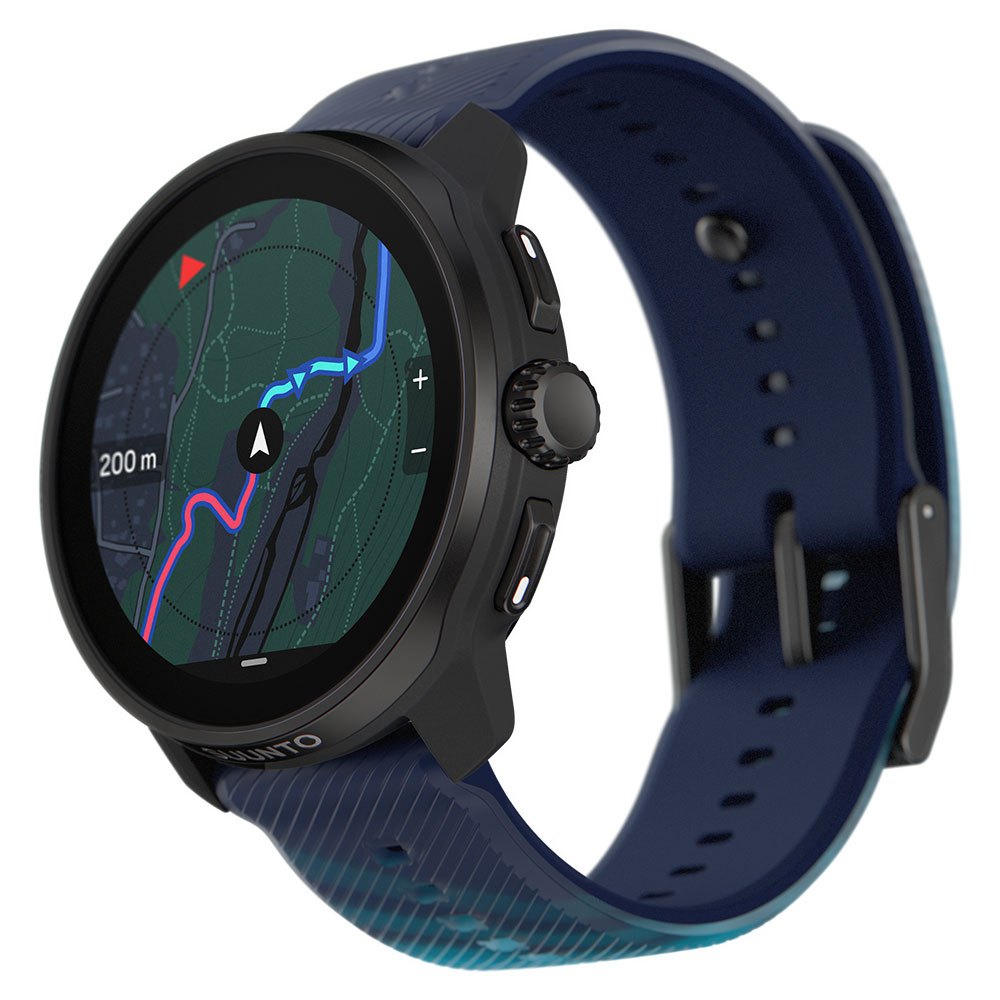 Купить Suunto SS051034000 Часы Race S UTMB World Series Голубой  All Black / Navy Blue 7ft.ru в интернет магазине Семь Футов