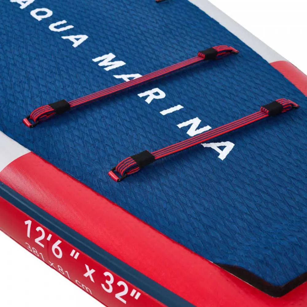 Купить Aqua marina bt-23hy02 Надувной комплект для падлбординга Hyper 12´6´´ Navy 44x26x95 381 cm 7ft.ru в интернет магазине Семь Футов