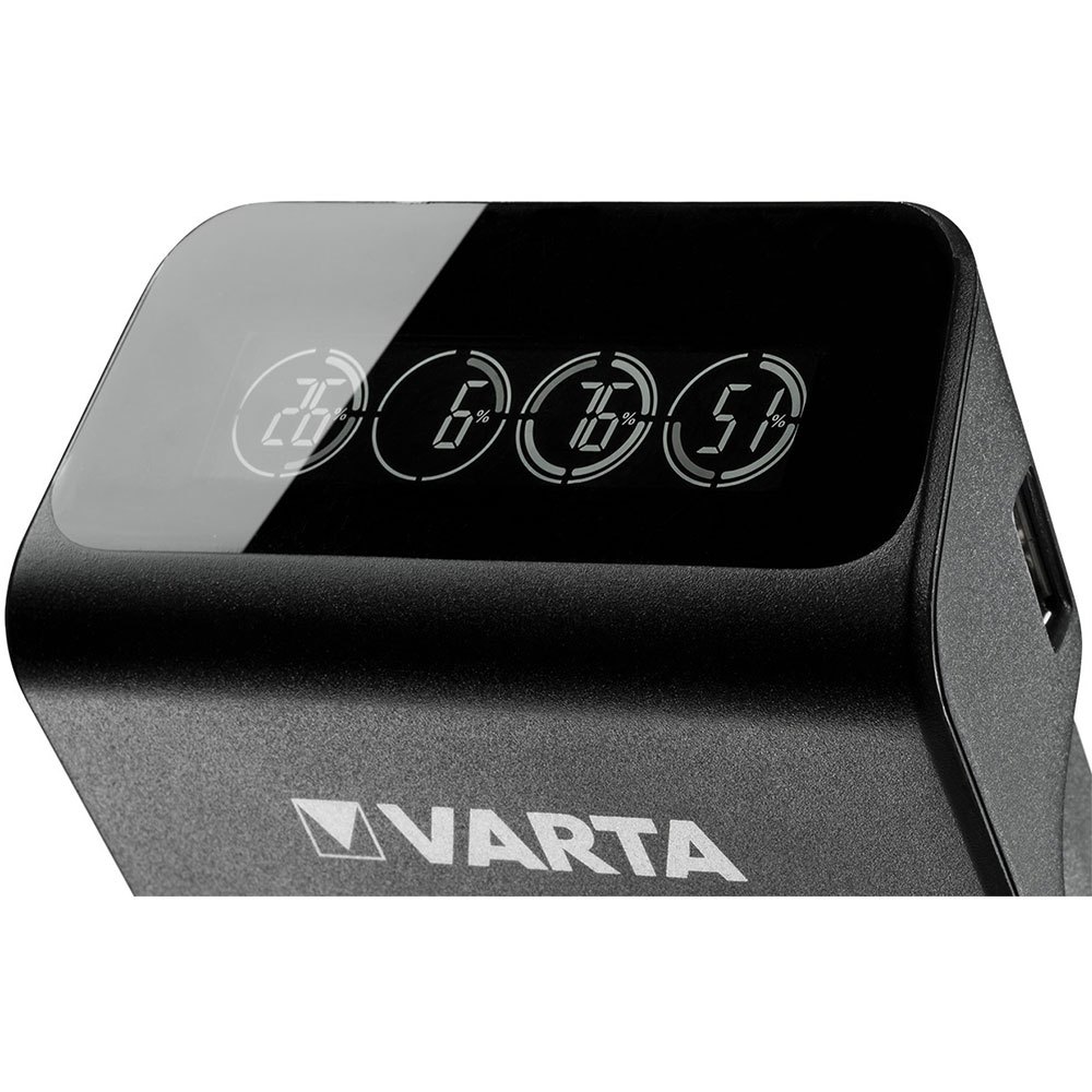 Купить Varta 57687101441 Зарядное устройство для мопсов с ЖК-дисплеем + с 4x2100mAh AA Черный Black 7ft.ru в интернет магазине Семь Футов
