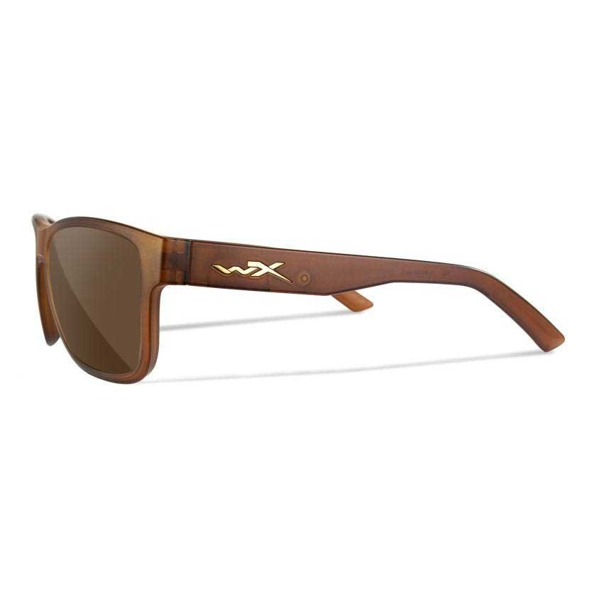 Купить Wiley x AC6OVN02-UNIT поляризованные солнцезащитные очки Ovation Brown / Matte Rootbeer 7ft.ru в интернет магазине Семь Футов