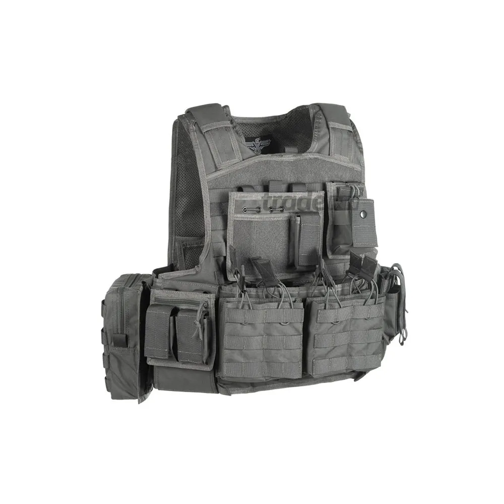 Купить Invadergear 10261210100 Жилет Mod Combo  Wolf Grey  Охота 7ft.ru в интернет магазине Семь Футов