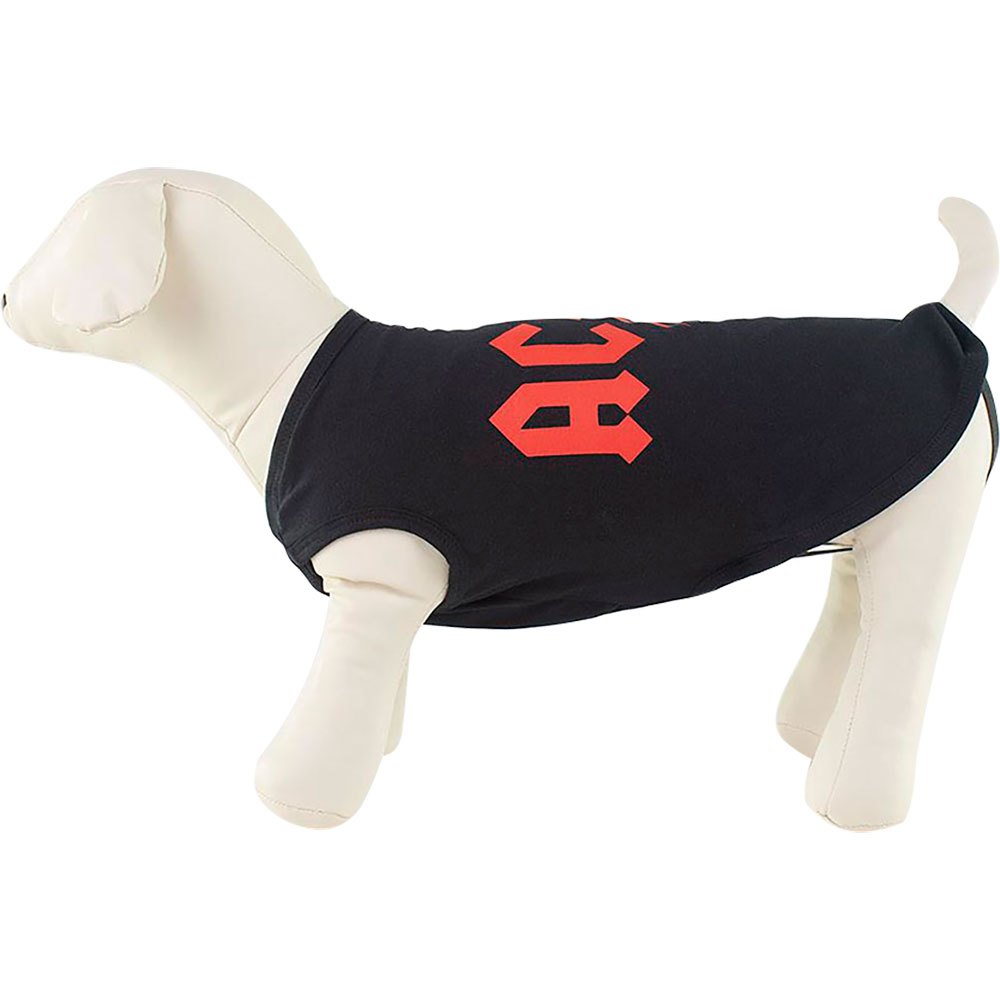 Купить Cerda group 2800000571-BLACK-XXS ACDC Футболка с собакой Черный Black 2XS 7ft.ru в интернет магазине Семь Футов