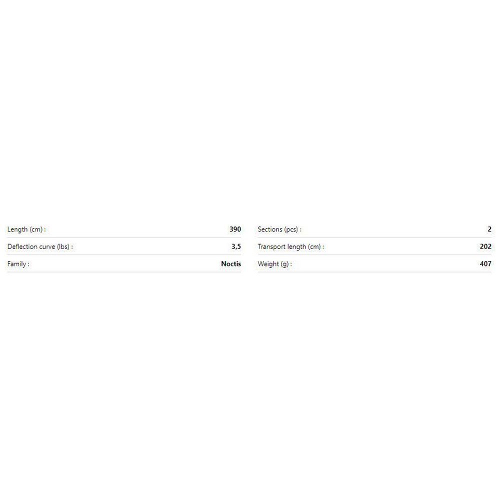 Купить Mikado WAA794-12-3.5 Noctis X Distance 2 Разделы Ловля карпа стержень 3.60 m  7ft.ru в интернет магазине Семь Футов