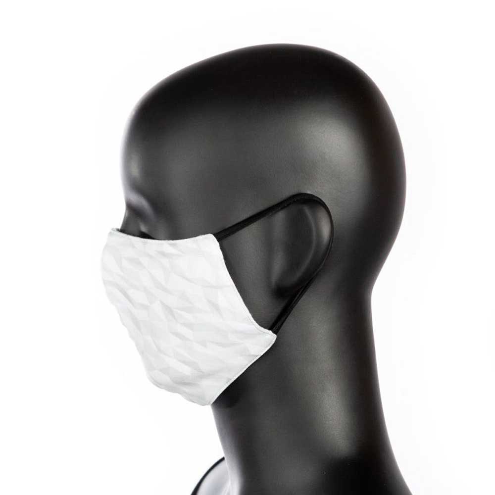 Купить Uhlsport 100111202-NOSIZE Расширенная маска для лица Белая White / Grey Melange 7ft.ru в интернет магазине Семь Футов