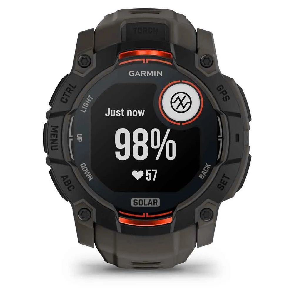 Купить Garmin 010-02935-00 Часы Instinct 3 50 mm Solar Черный  Black / Carbon 7ft.ru в интернет магазине Семь Футов