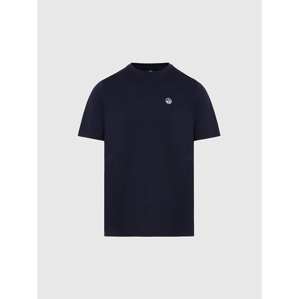 Купить North sails 692970-0802-XS Футболка с коротким рукавом Basic Bollo Голубой Navy Blue XS 7ft.ru в интернет магазине Семь Футов