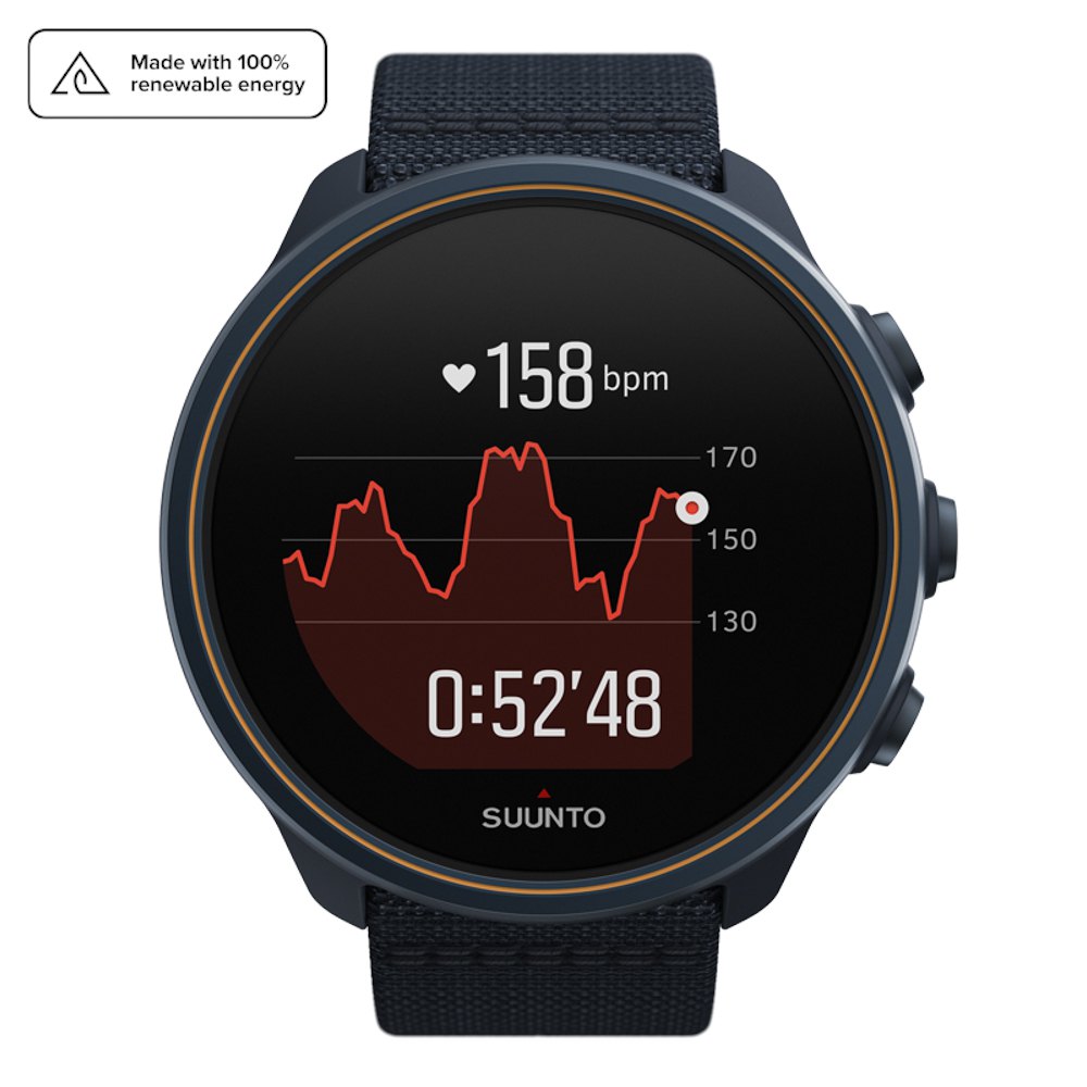 Купить Suunto SS050565000 9 Baro Titanium Голубой  Granite Blue 7ft.ru в интернет магазине Семь Футов