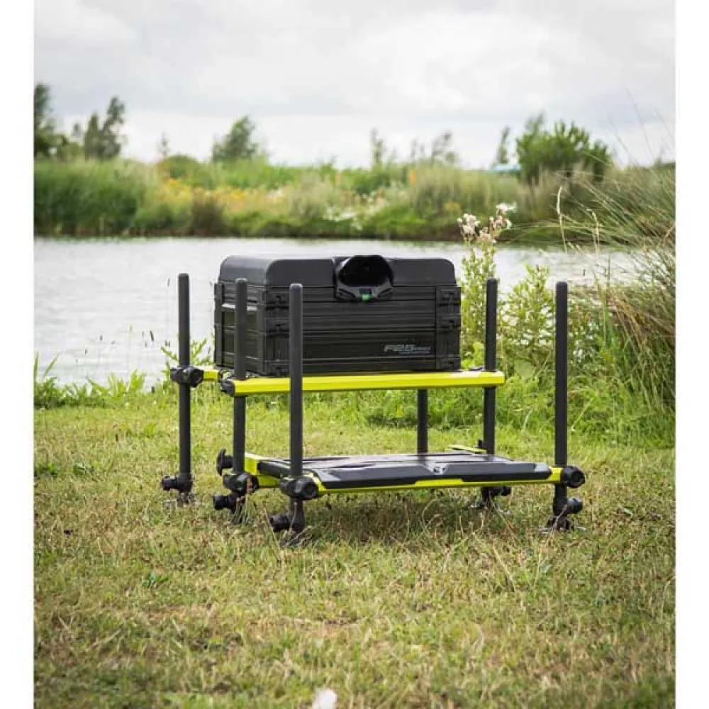 Купить Matrix fishing gmb199 Рыболовный ящик с сиденьем F25 Pro Lime 100x80x40 7ft.ru в интернет магазине Семь Футов