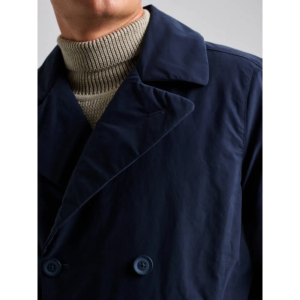 Купить Slam A101008S00-W13-XL Пальто Dock  Dark Navy XL 7ft.ru в интернет магазине Семь Футов