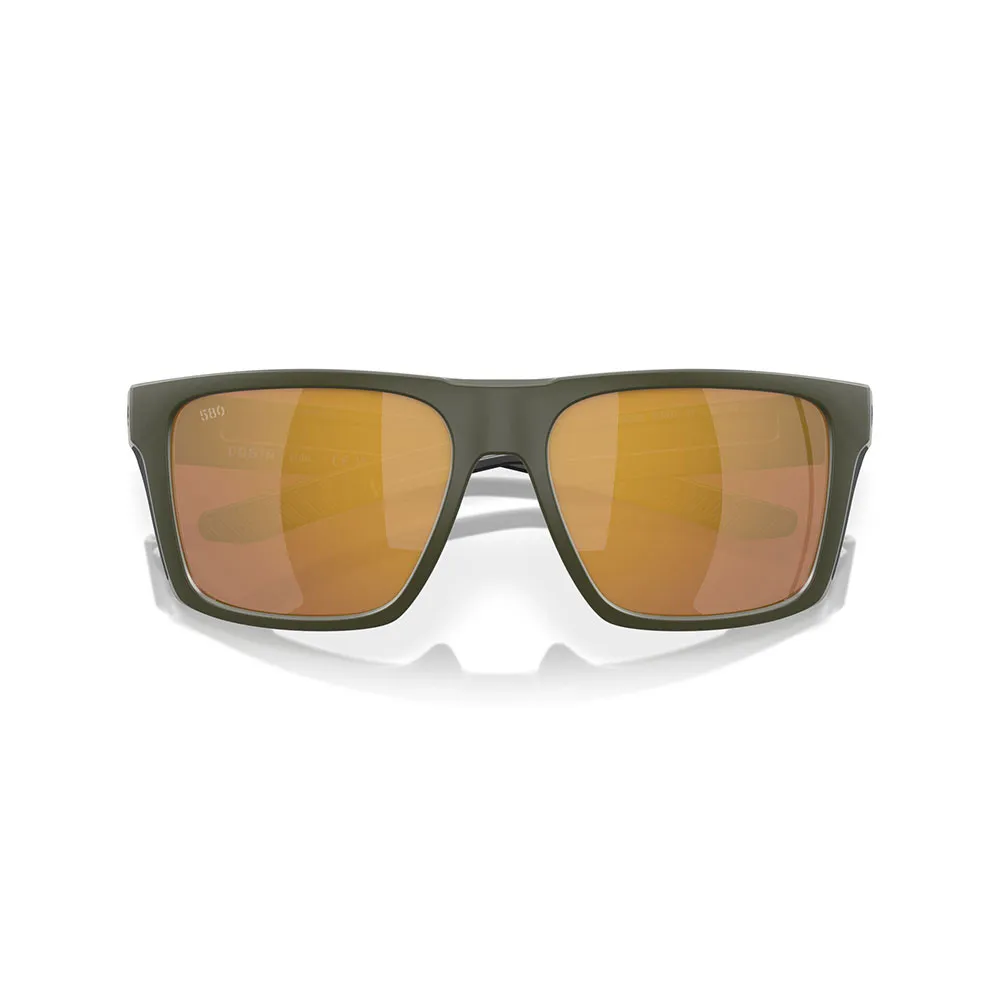Купить Costa 06s9104-91041757 поляризованные солнцезащитные очки Lido Matte Olive 20x10x10 Gold Mirror 580G/CAT3 7ft.ru в интернет магазине Семь Футов
