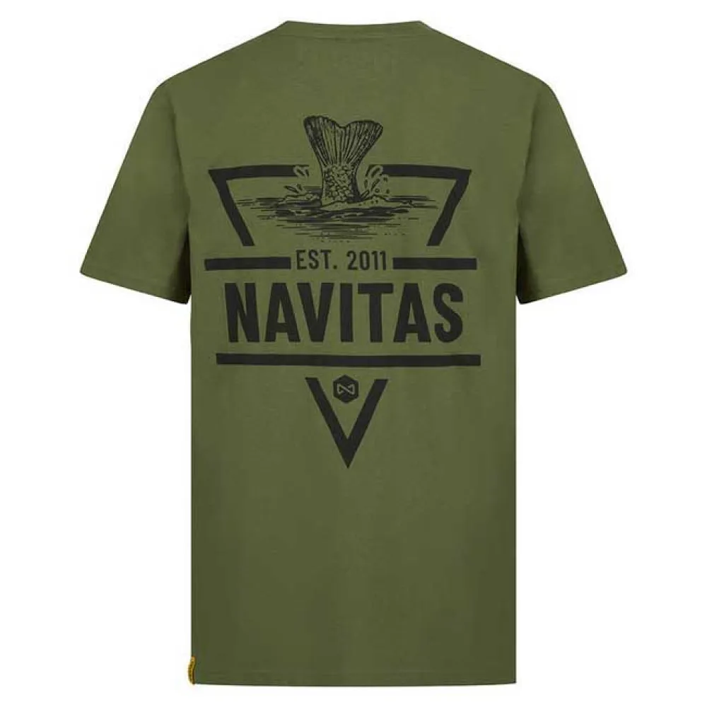 Купить Navitas NTTT4839-3XL Футболка с коротким рукавом Diving Green 3XL 7ft.ru в интернет магазине Семь Футов