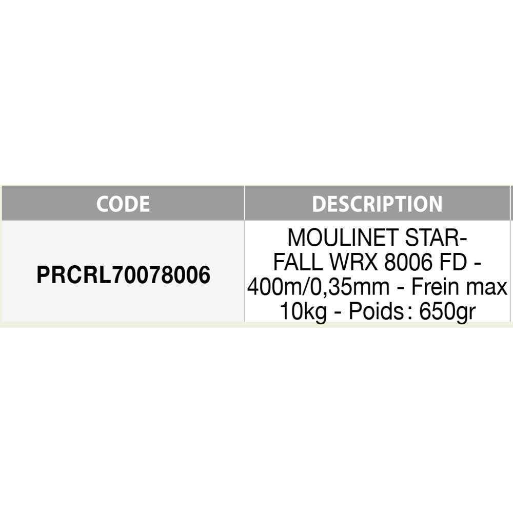 Купить Prowess PRCRL70078006 Starfall WRX Катушка Для Рыбалки На Карпа  Black 8006FD 7ft.ru в интернет магазине Семь Футов