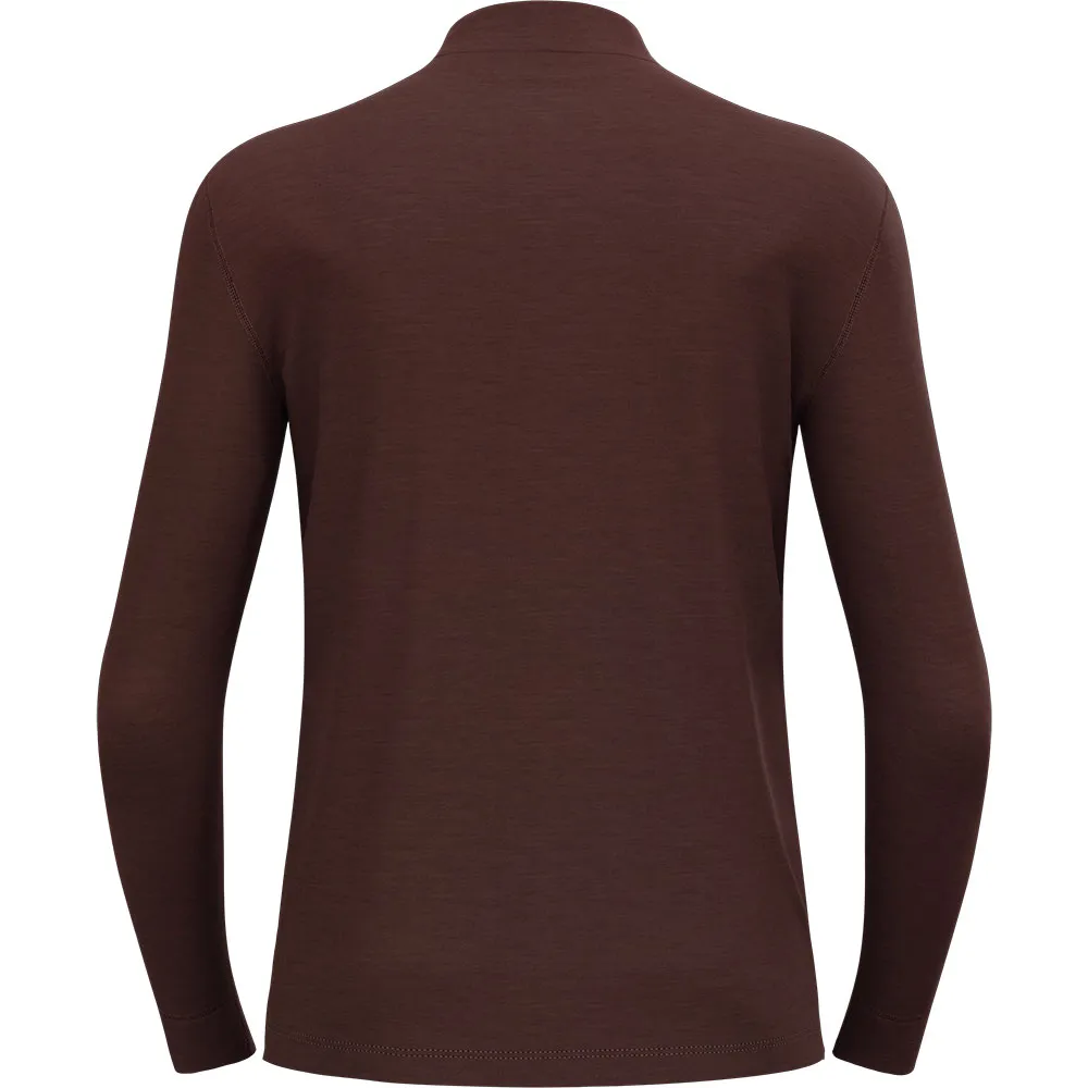 Купить Odlo 111502-30910-S Базовый слой с длинным рукавом Merino 2 Коричневый Fudge S 7ft.ru в интернет магазине Семь Футов