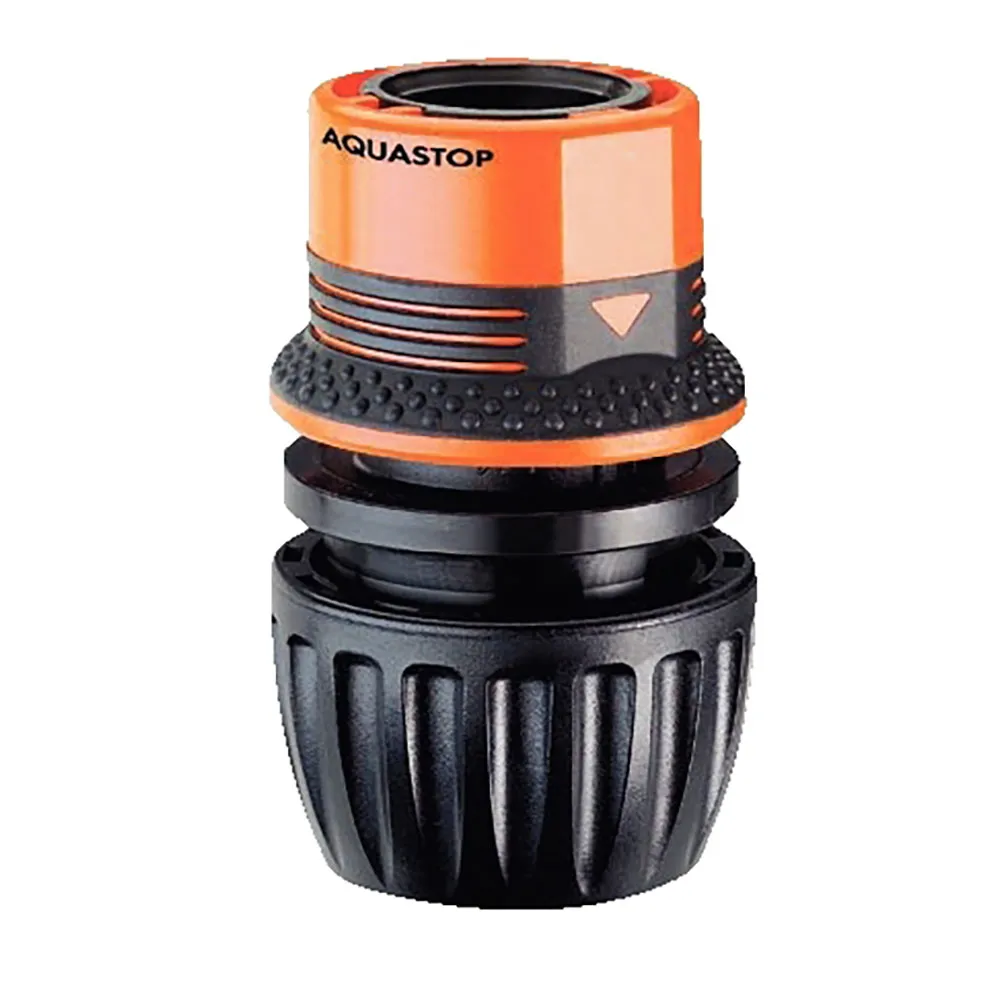 Купить Claber e09209 коннектор Aquastop Black 15x8x8 12/15/19 mm 7ft.ru в интернет магазине Семь Футов
