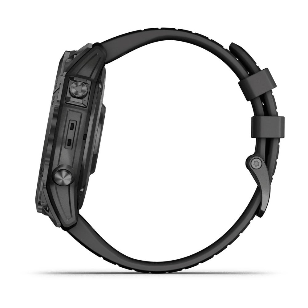 Купить Garmin 010-02778-11 Часы Fenix 7X Pro Sapphire Solar Серебристый Carbon Grey Titanium / Black Band 7ft.ru в интернет магазине Семь Футов