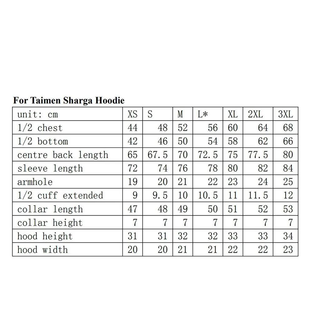 Купить Taimen 10083067 Толстовка с капюшоном Sharga Heavy Weight Black M 7ft.ru в интернет магазине Семь Футов