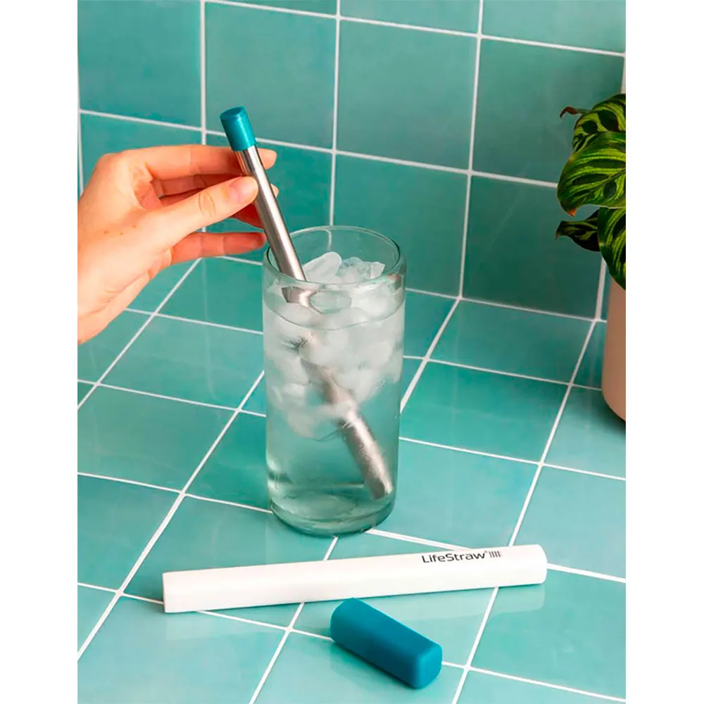 Купить Lifestraw LLSSIP1LTWW Солома Sip Бесцветный  Laguna Teal 7ft.ru в интернет магазине Семь Футов