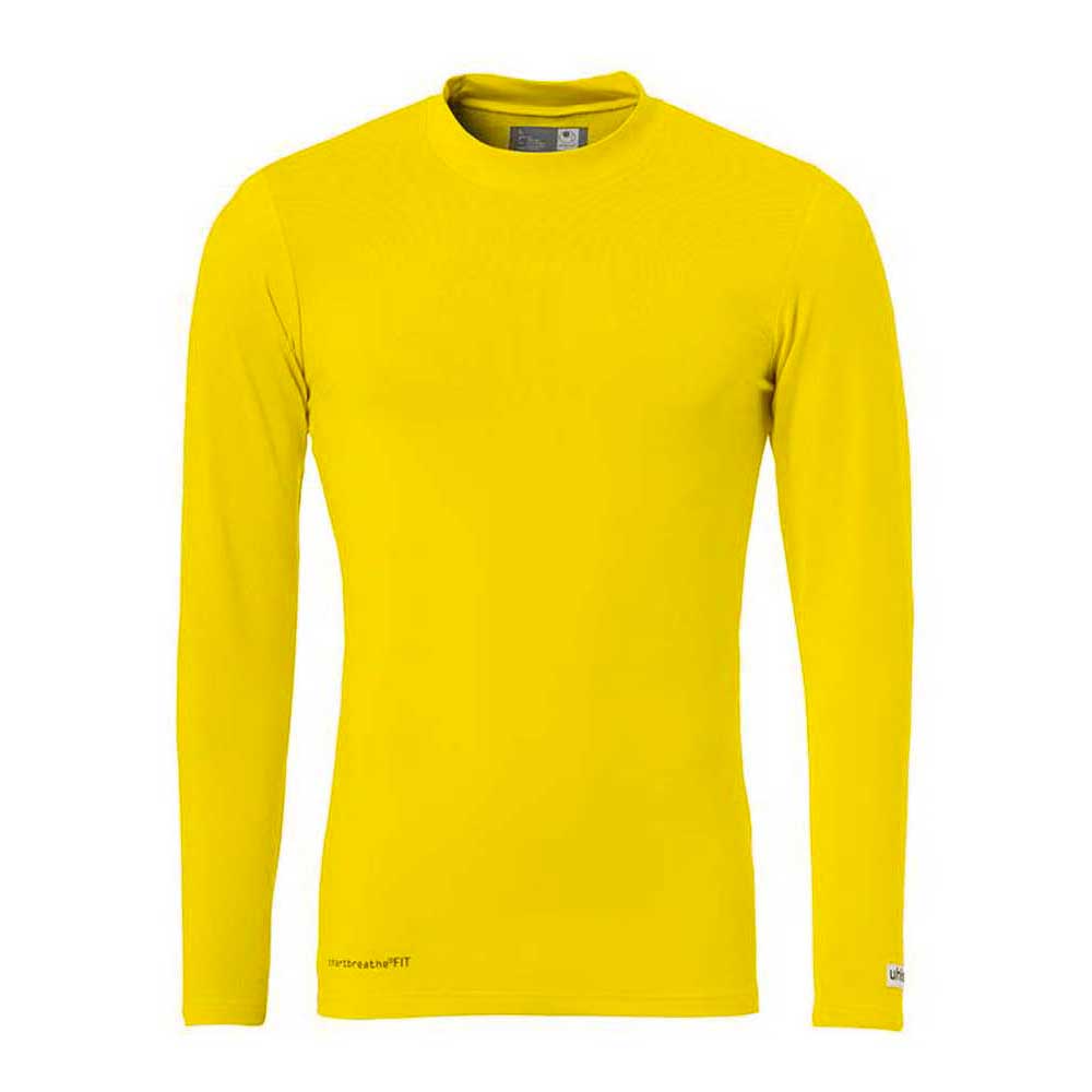 Купить Uhlsport 100307816-M Базовый слой с длинным рукавом Distinction Colors Желтый Yellow M 7ft.ru в интернет магазине Семь Футов