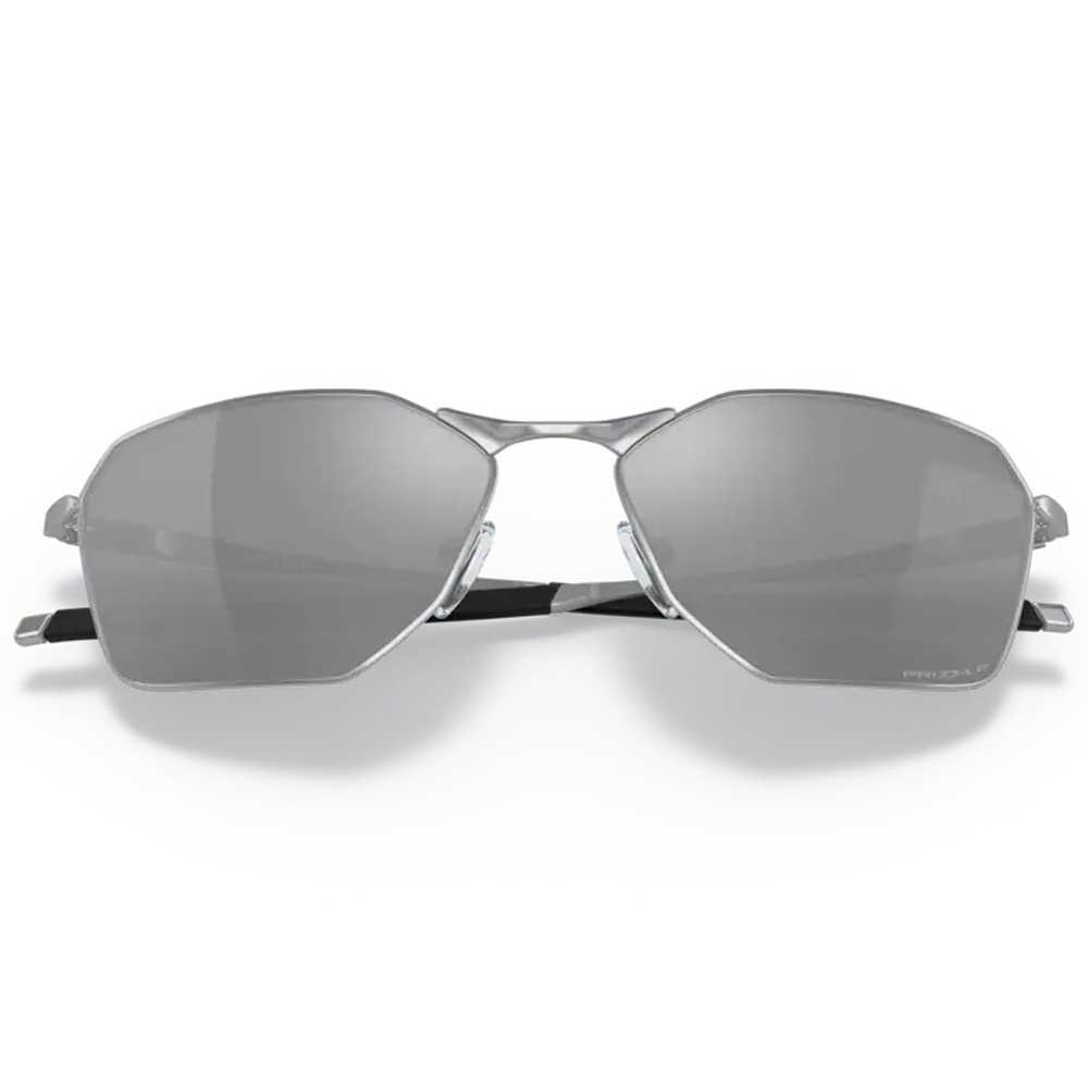 Купить Oakley OO6047-0358 Savitar Prizm Поляризованные солнцезащитные очки Satin Chrome Prizm Black Polarized/CAT3 7ft.ru в интернет магазине Семь Футов
