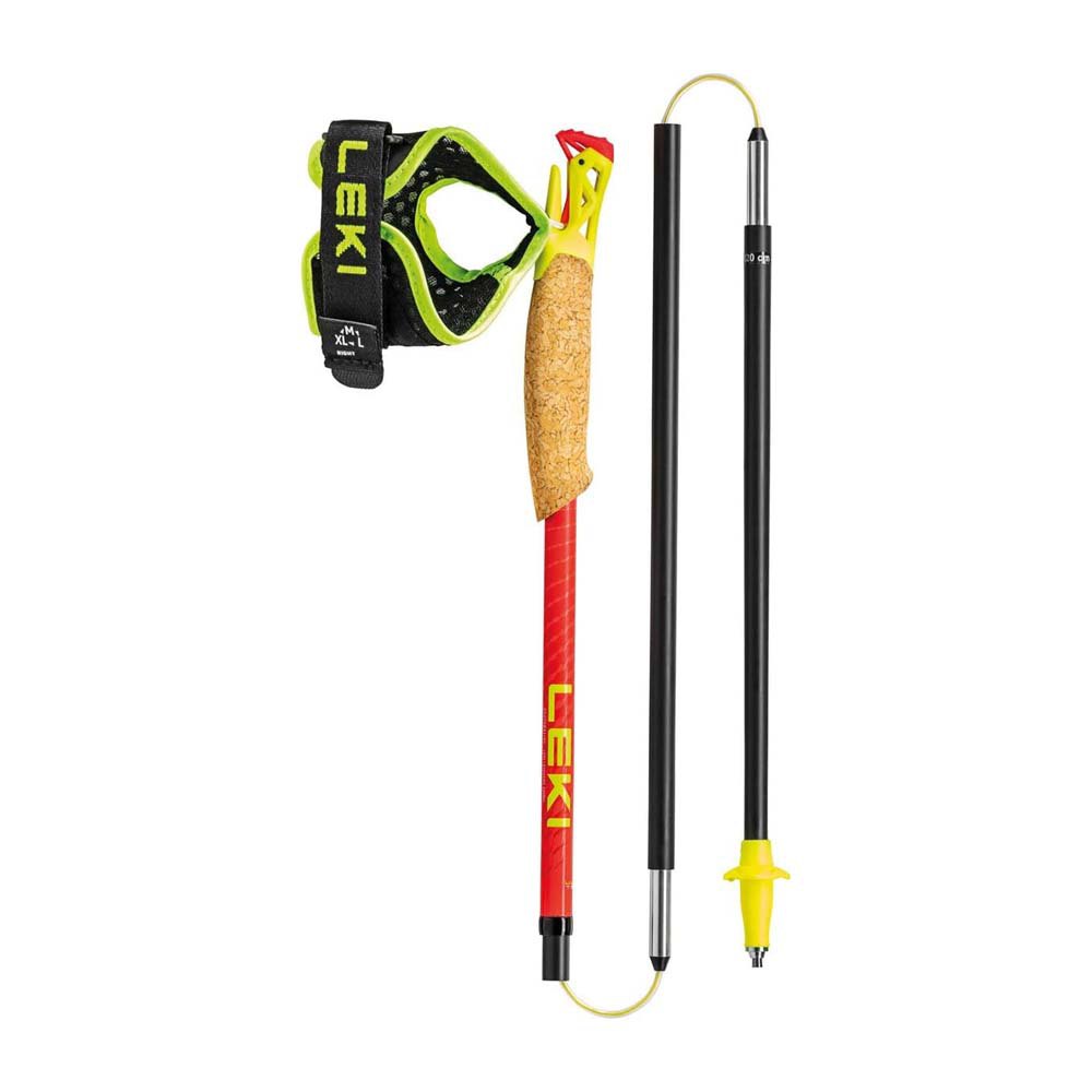 Купить Leki 65225841-100 столбы Ultratrail FX.One Superlite  Bright Red / Neonyellow / Naturalcarbon 100 cm 7ft.ru в интернет магазине Семь Футов