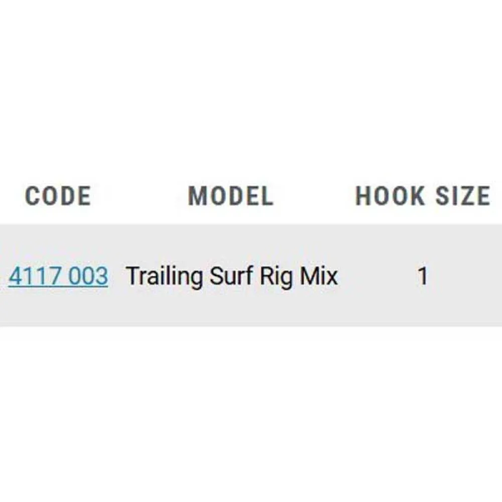 Купить Zebco 4117003-UNIT связанный крючок Trailing Surf Mix Серебристый Clear / Grey 1 7ft.ru в интернет магазине Семь Футов