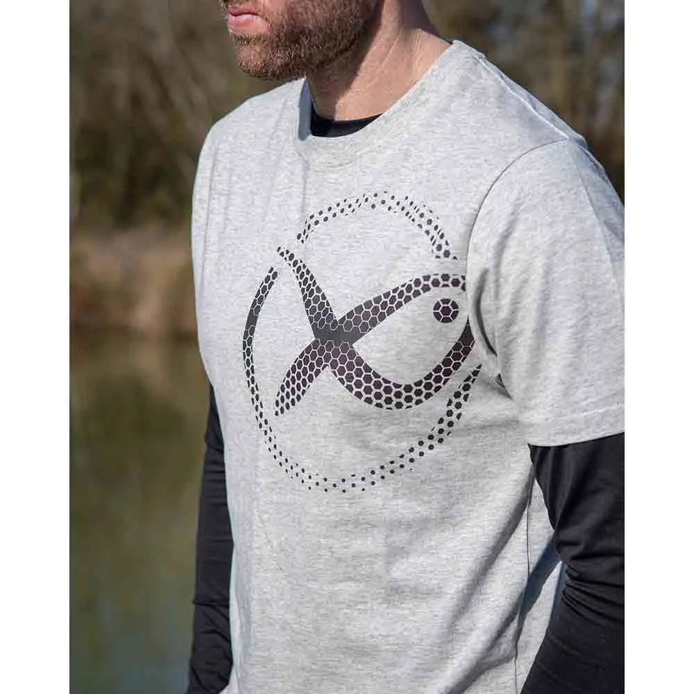 Купить Matrix fishing gpr488 Футболка с коротким рукавом Large Mesh Logo Grey 30x20x5 7ft.ru в интернет магазине Семь Футов