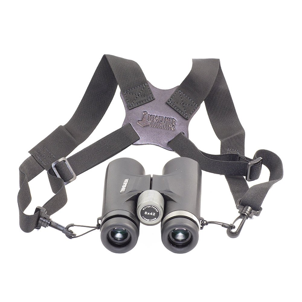 Купить Mjoelner hunting 10214222505 Binocular carrying harness  Black  Охота 7ft.ru в интернет магазине Семь Футов