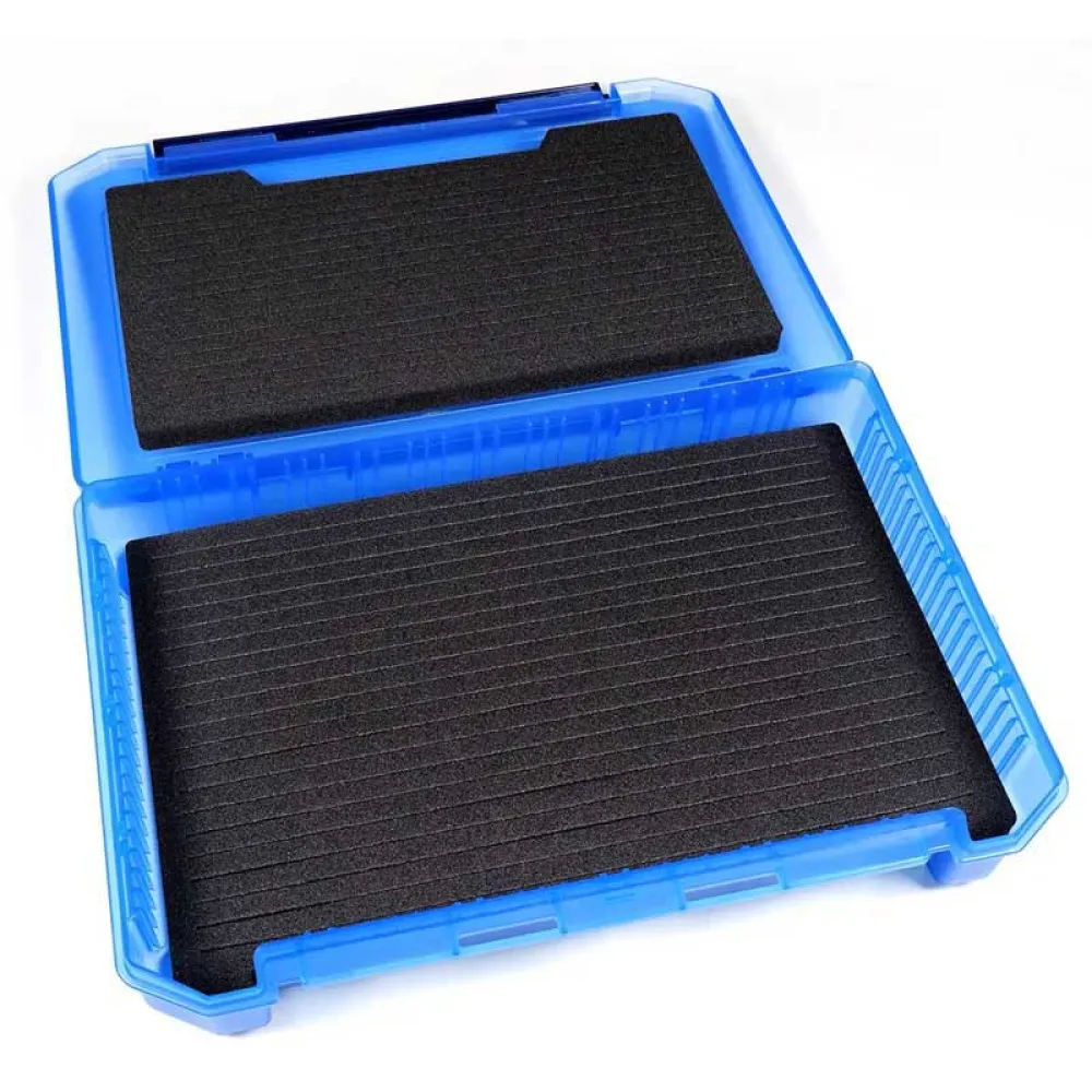 Купить Gamakatsu 000001-00000-01504-00 Рыболовный ящик Double Slit Foam 3600 Blue 20.5 x 14.5 x 5 cm 7ft.ru в интернет магазине Семь Футов