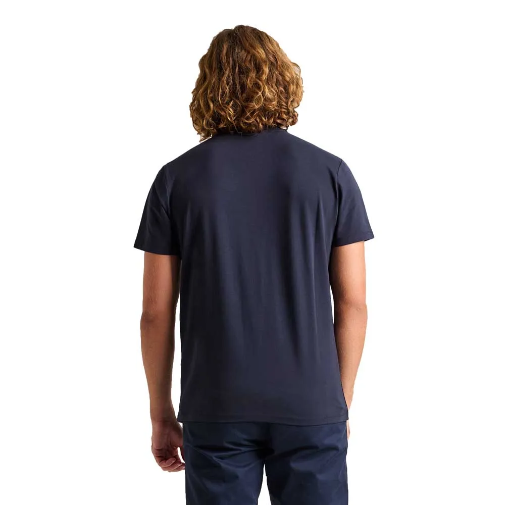 Купить Slam A112007S00-W13-XS Футболка с коротким рукавом Logo Dark Navy XS 7ft.ru в интернет магазине Семь Футов