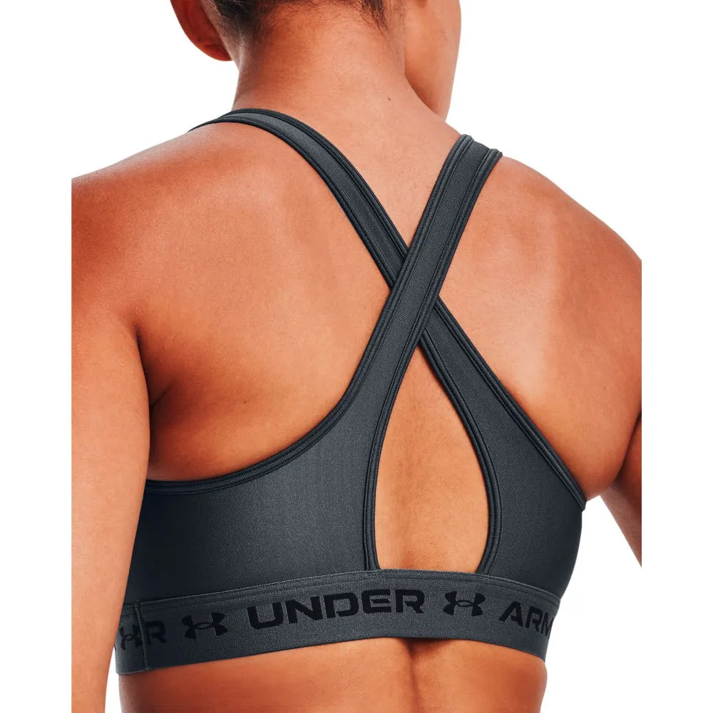 Купить Under armour 1361034-012-xl Спортивный бюстгальтер средней поддержки Crossback Pitch Gray / Pitch Gray / Black 15x15x5 7ft.ru в интернет магазине Семь Футов
