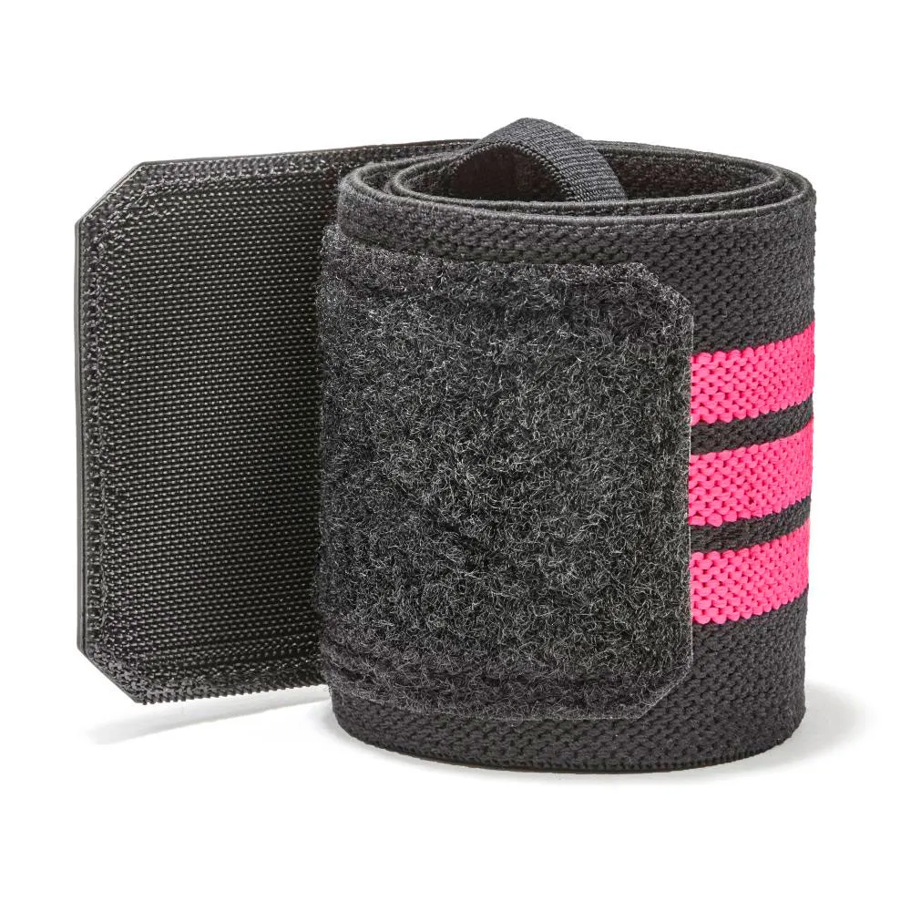 Купить adidas adst-13200pk-t/u Напульсник Wrist wraps Black / Pink 20x15x5 7ft.ru в интернет магазине Семь Футов