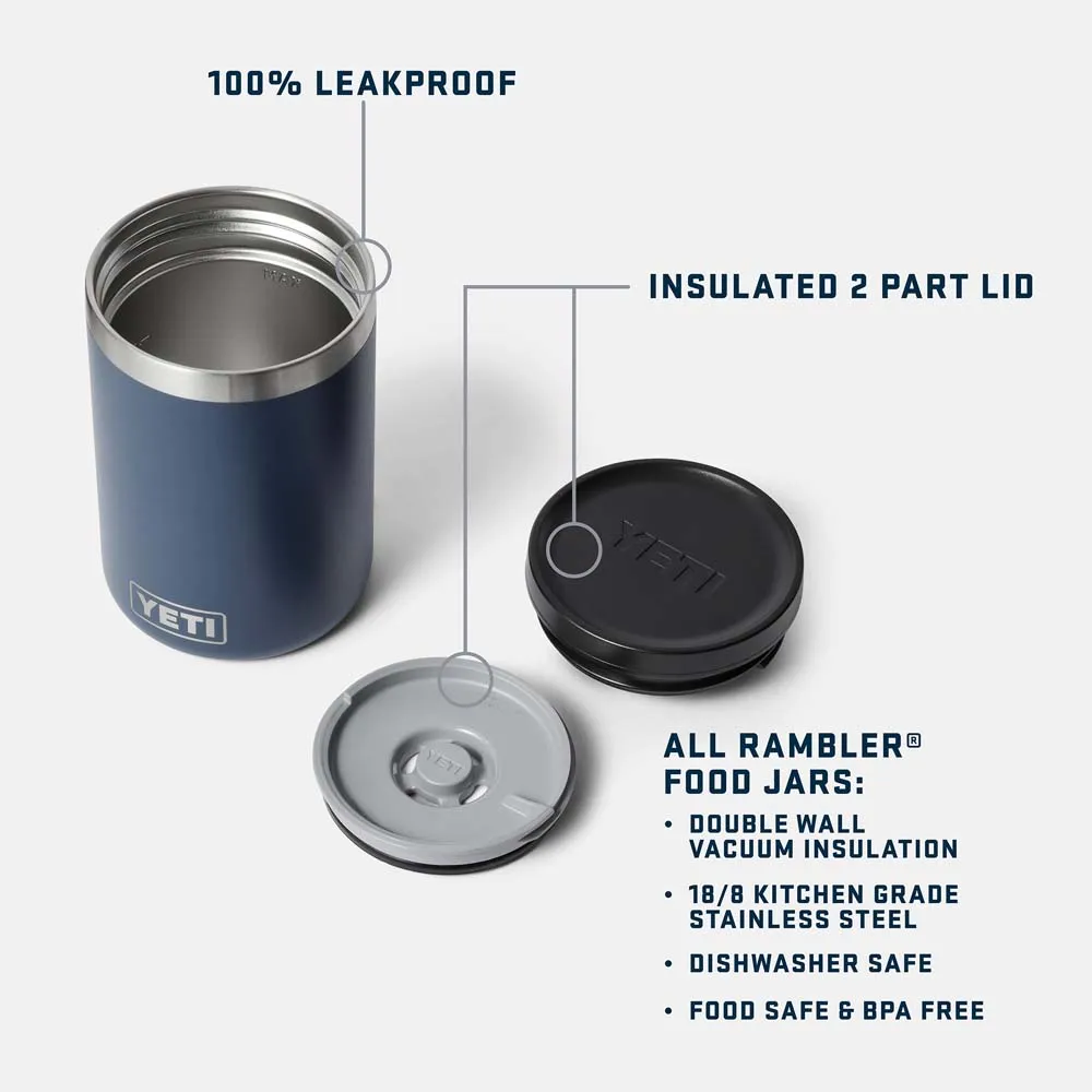 Купить Yeti 70000003752 термокружка Rambler Jar 473ml Navy 20x10x10 7ft.ru в интернет магазине Семь Футов