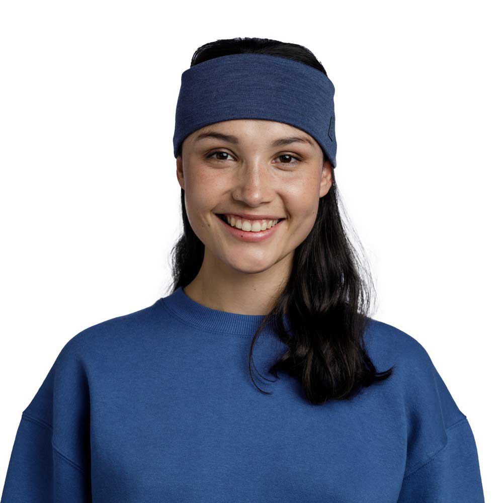 Купить Buff ® 129441.779.10.00 Бандана Merino Wide Голубой  Night Blue 7ft.ru в интернет магазине Семь Футов