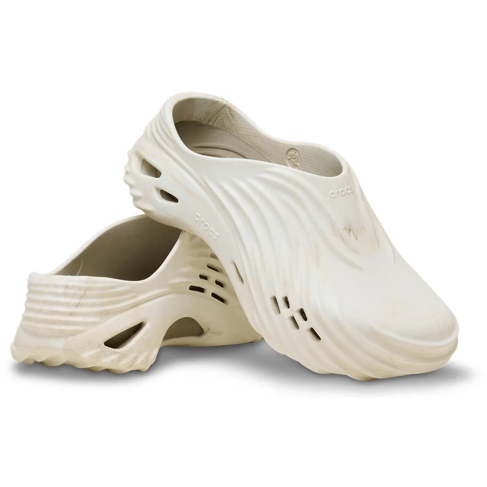 Купить Crocs 211811-2y3-m13 Деревянные башмаки Echo Watercolor Marbled Wave Bone / Multi 35x25x15 EU 48 7ft.ru в интернет магазине Семь Футов