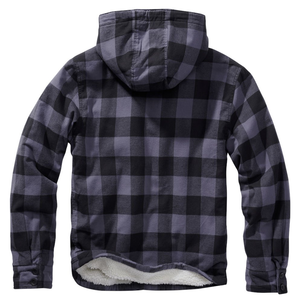 Купить Brandit 3172-28-XXL Куртка Lumberjack Серый  Black / Grey 2XL 7ft.ru в интернет магазине Семь Футов