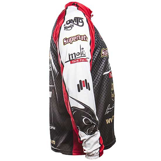 Купить Molix PSPTLS-BK-4XL Футболка с длинным рукавом Pro Tournament Красный Black 4XL 7ft.ru в интернет магазине Семь Футов