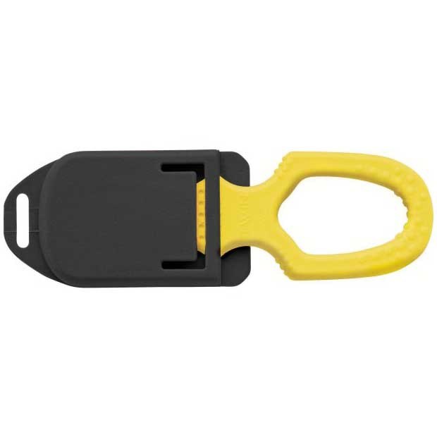 Купить Mac 65475 Безопасный нож с двойным лезвием Yellow 13.5 cm для судов, купить спасательное снаряжение в интернет-магазине 7ft.ru в интернет магазине Семь Футов