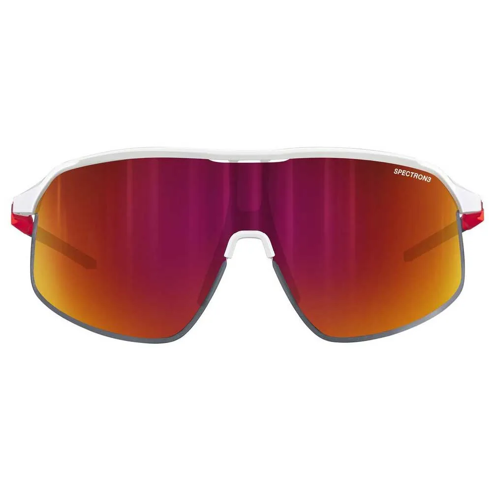 Купить Julbo J5611111 Солнцезащитные очки плотности White / Orange / Blue Smoked Red Spectron3/CAT3 7ft.ru в интернет магазине Семь Футов