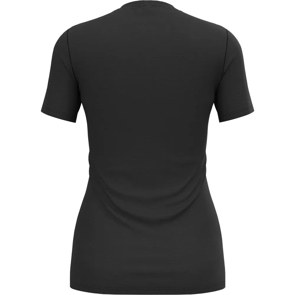 Купить Odlo 112061-15000-s Базовый слой с коротким рукавом Merino 160 Black 30x25x2 7ft.ru в интернет магазине Семь Футов