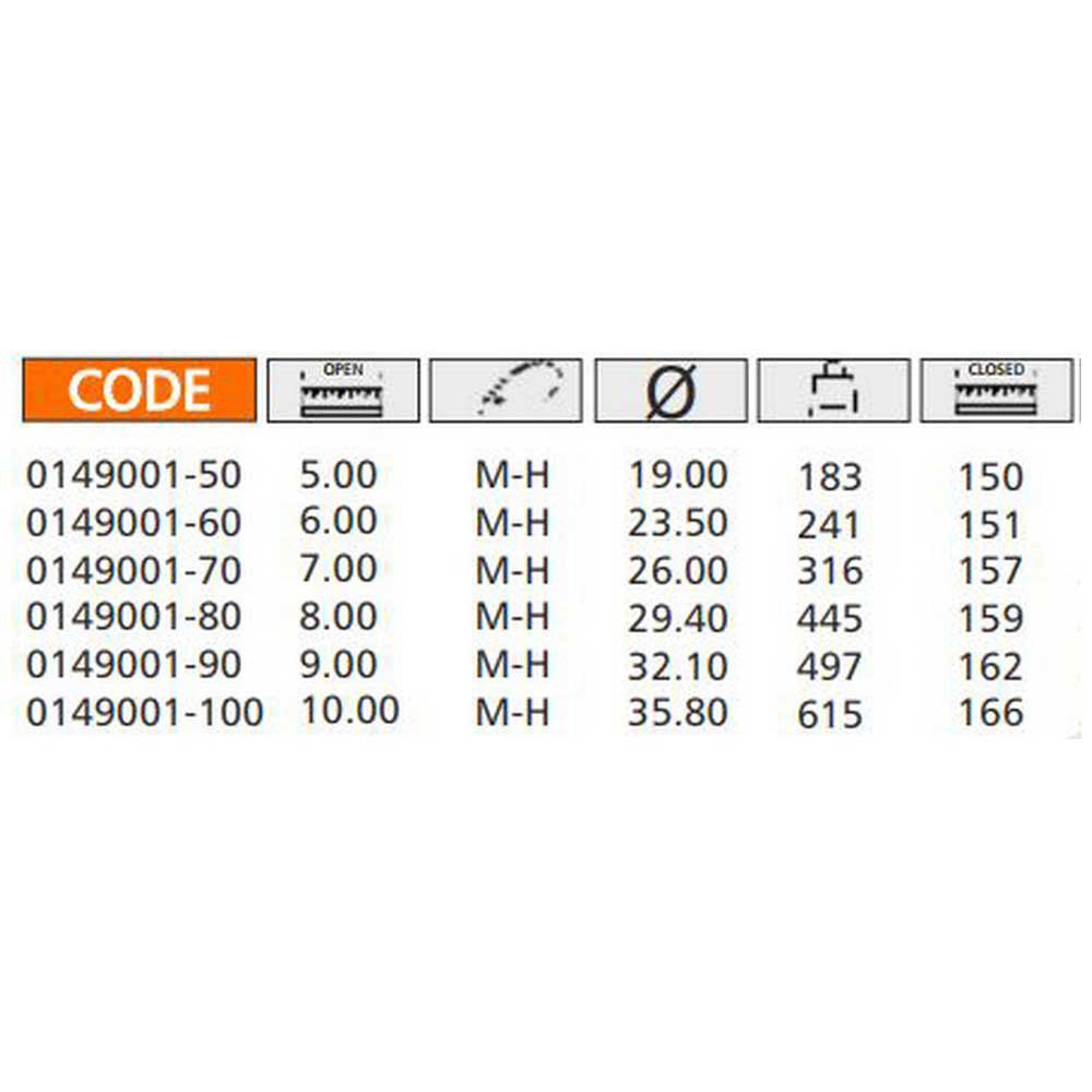 Купить Kolpo 0149001-50 Futura Strong Болонский Стержень  Black / Orange 5.00 m 7ft.ru в интернет магазине Семь Футов