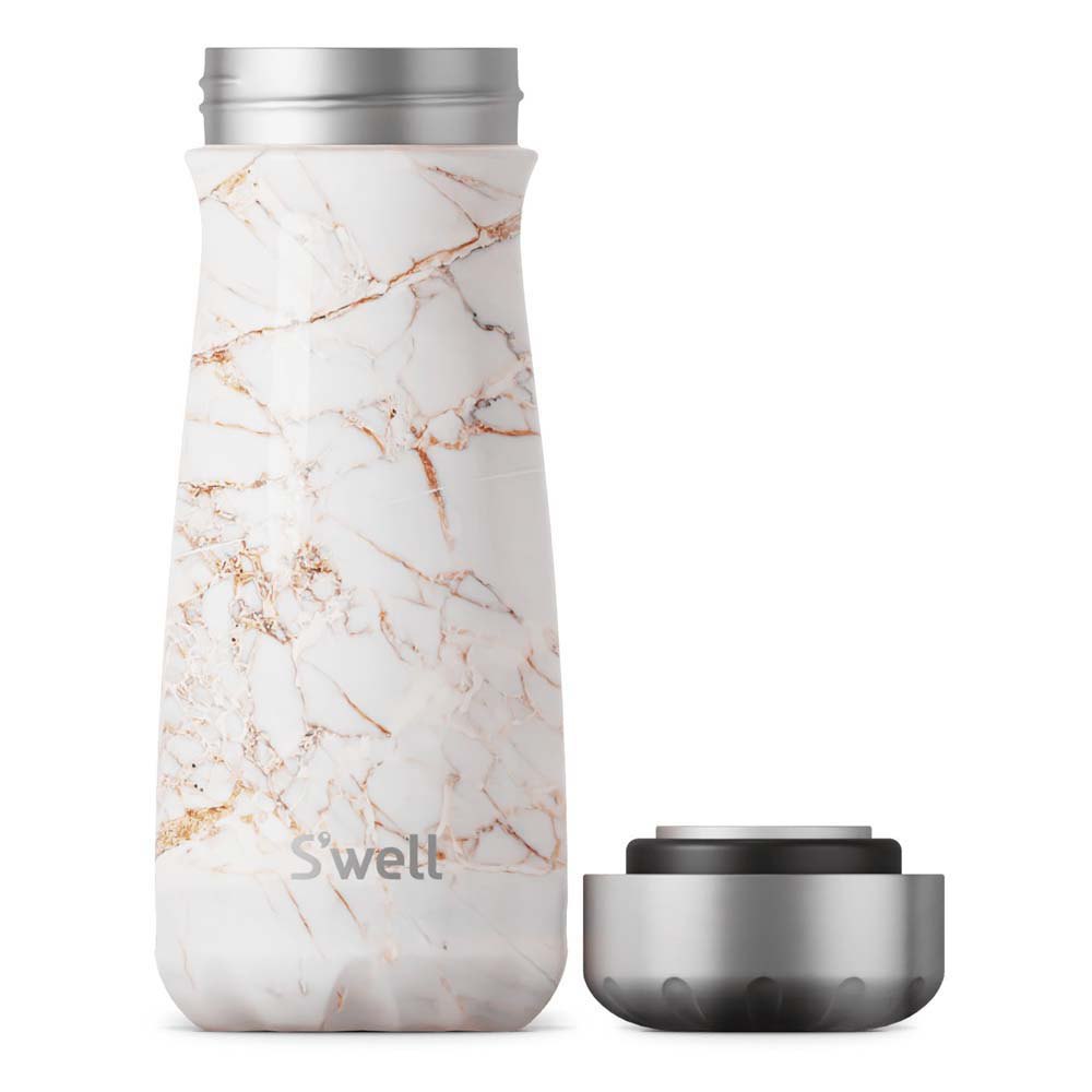 Купить Swell 10316-B17-01010EU Calacatta Gold 470ml Термопутешественник с широким горлом  White / Gold 7ft.ru в интернет магазине Семь Футов