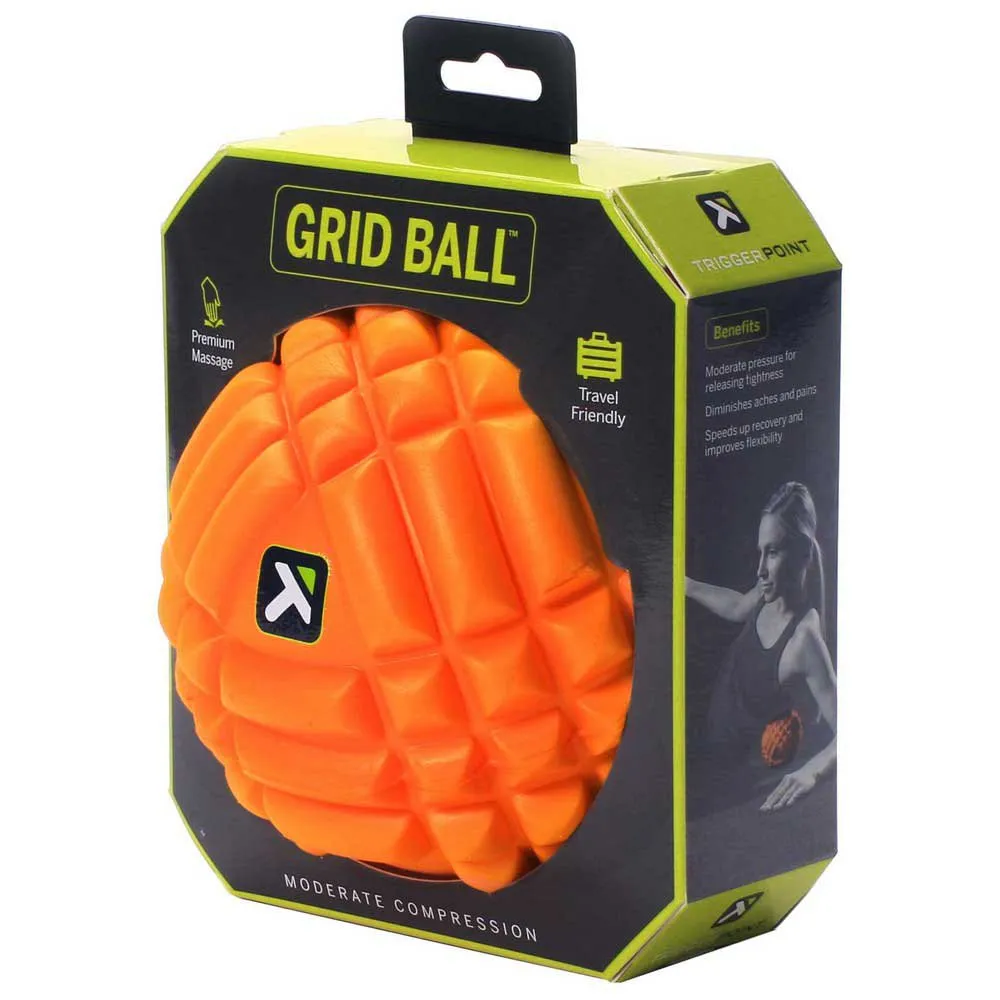 Купить Triggerpoint 21128-thegridball-orange массажный мяч The Grid ® 15x15x15 12.7 cm 7ft.ru в интернет магазине Семь Футов
