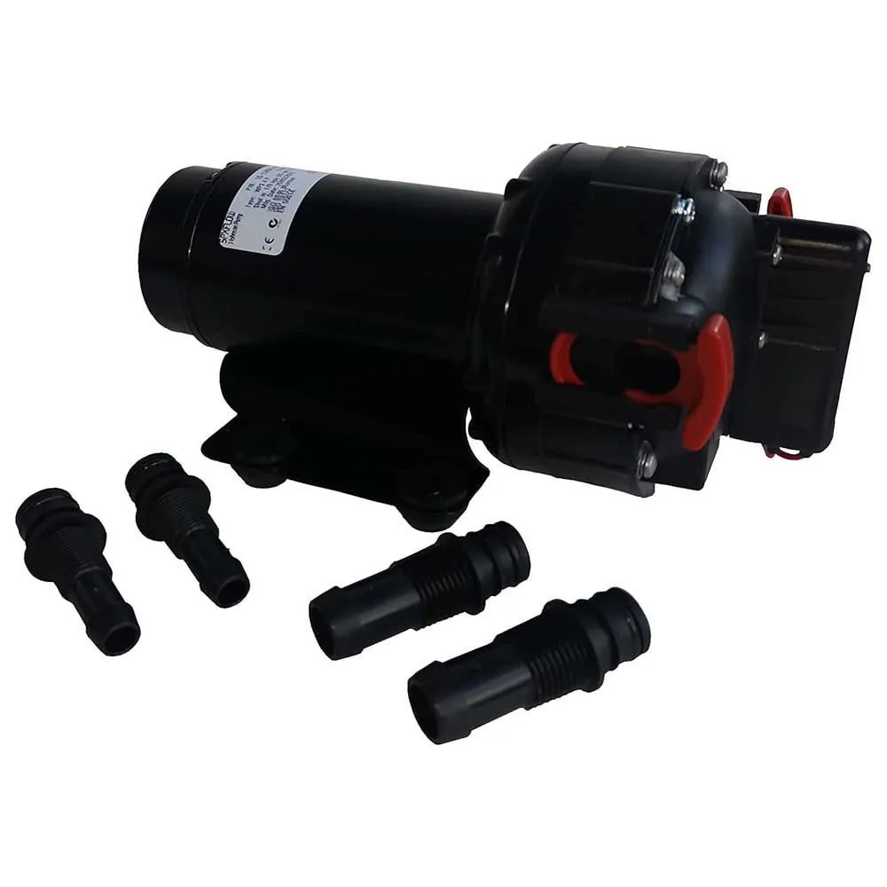 Купить Johnson pump 10-13406-07 20L/min 12V 2.8 Bar Насос водяной системы Серебристый Black 240 x 214 x 110 mm 7ft.ru в интернет магазине Семь Футов