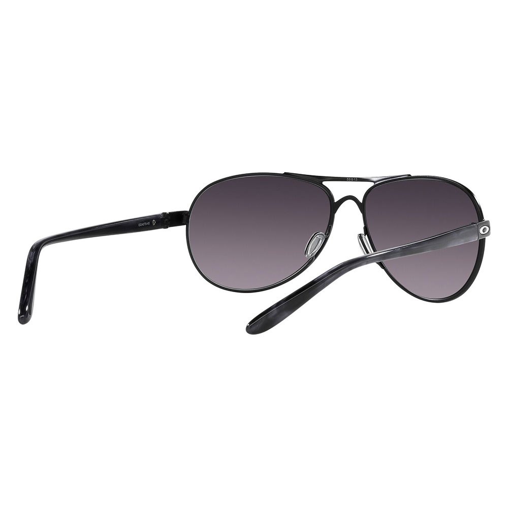 Купить Oakley OO4079-4559 Feedback Prizm Женские солнцезащитные очки Satin Black Prizm Grey Gradient/CAT3 7ft.ru в интернет магазине Семь Футов